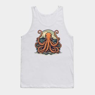 Kraken the monster of sea Tank Top